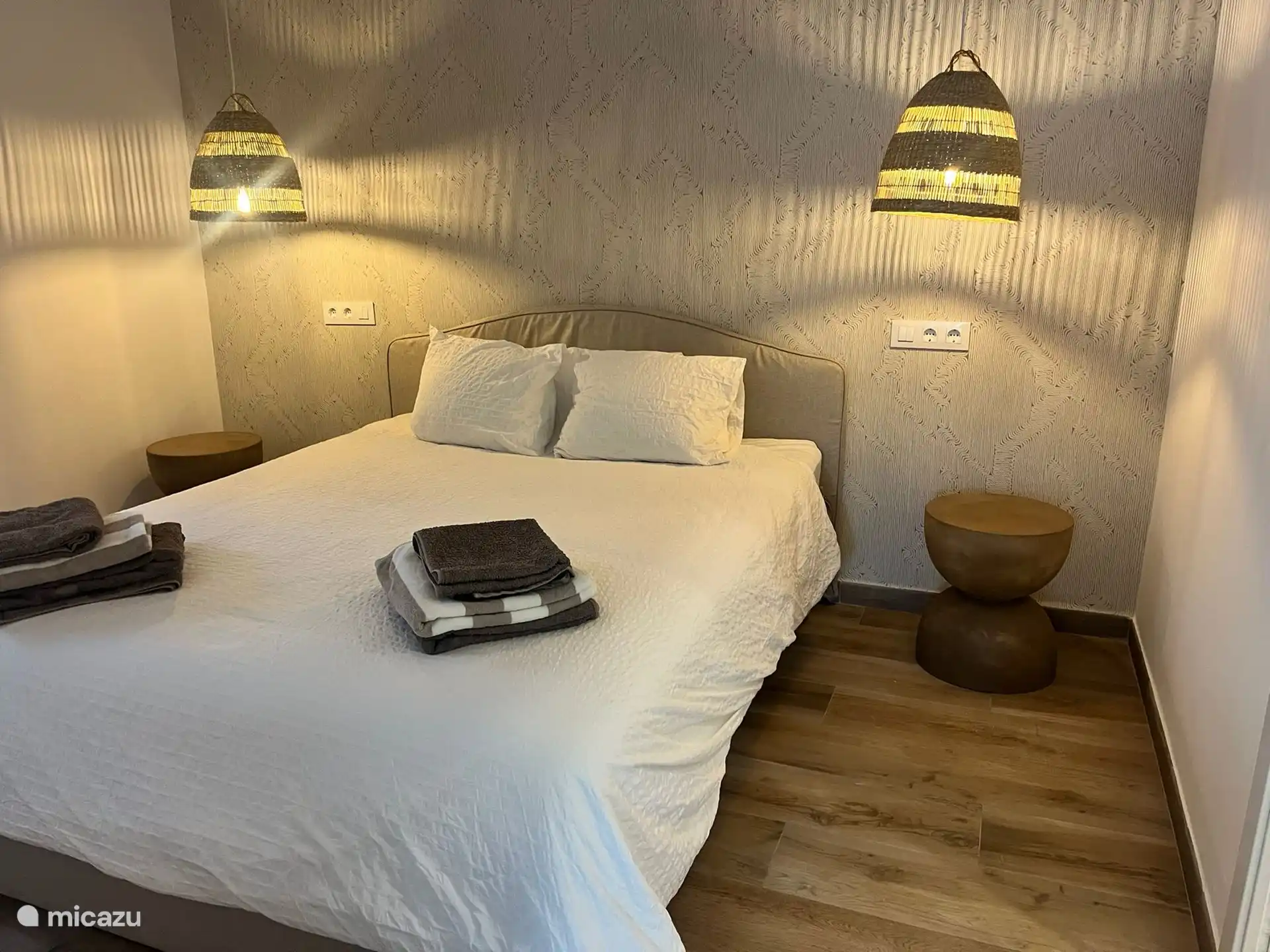 the second bedroom of the lower floor