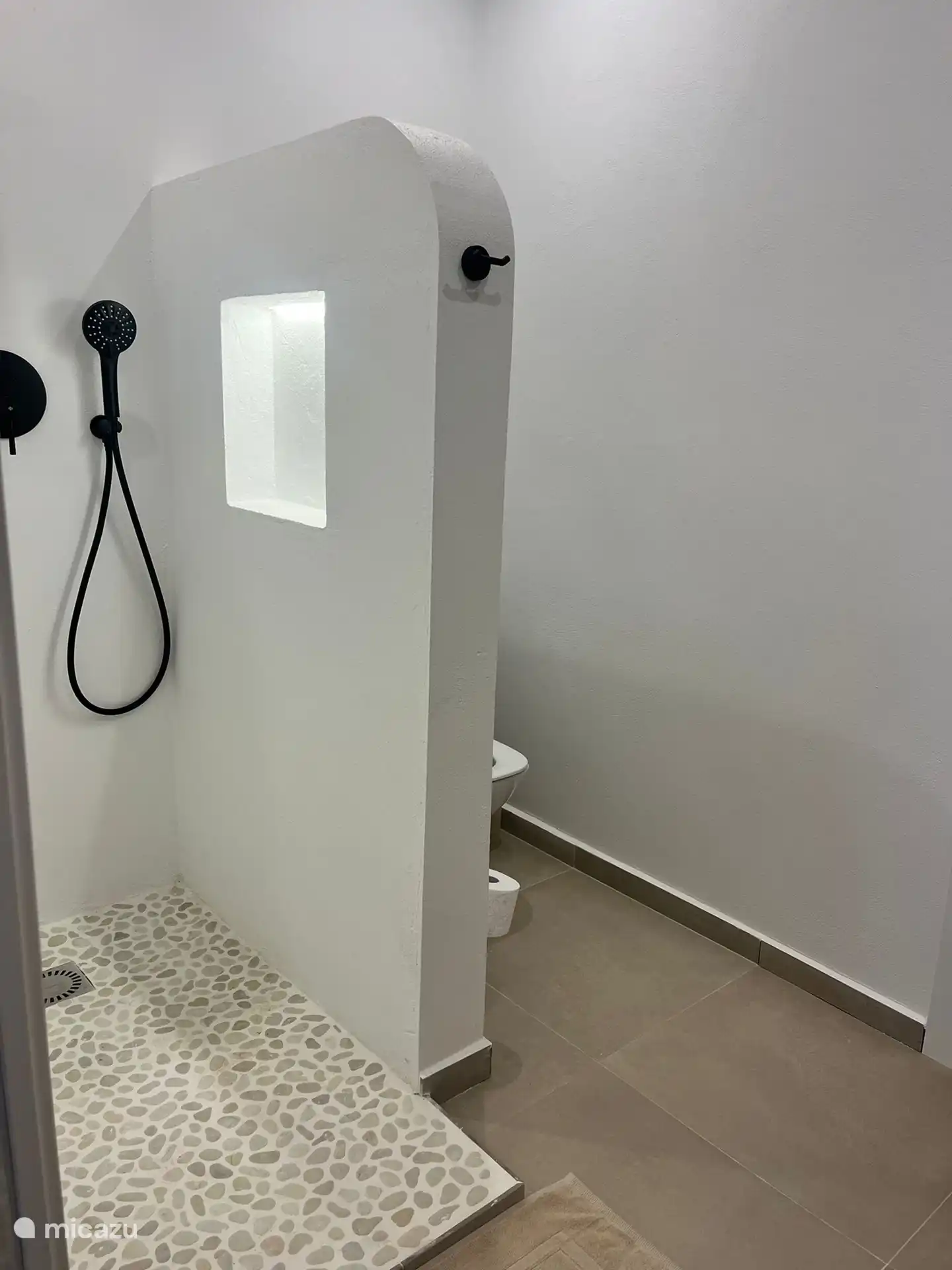 the second bathroom of the lower floor