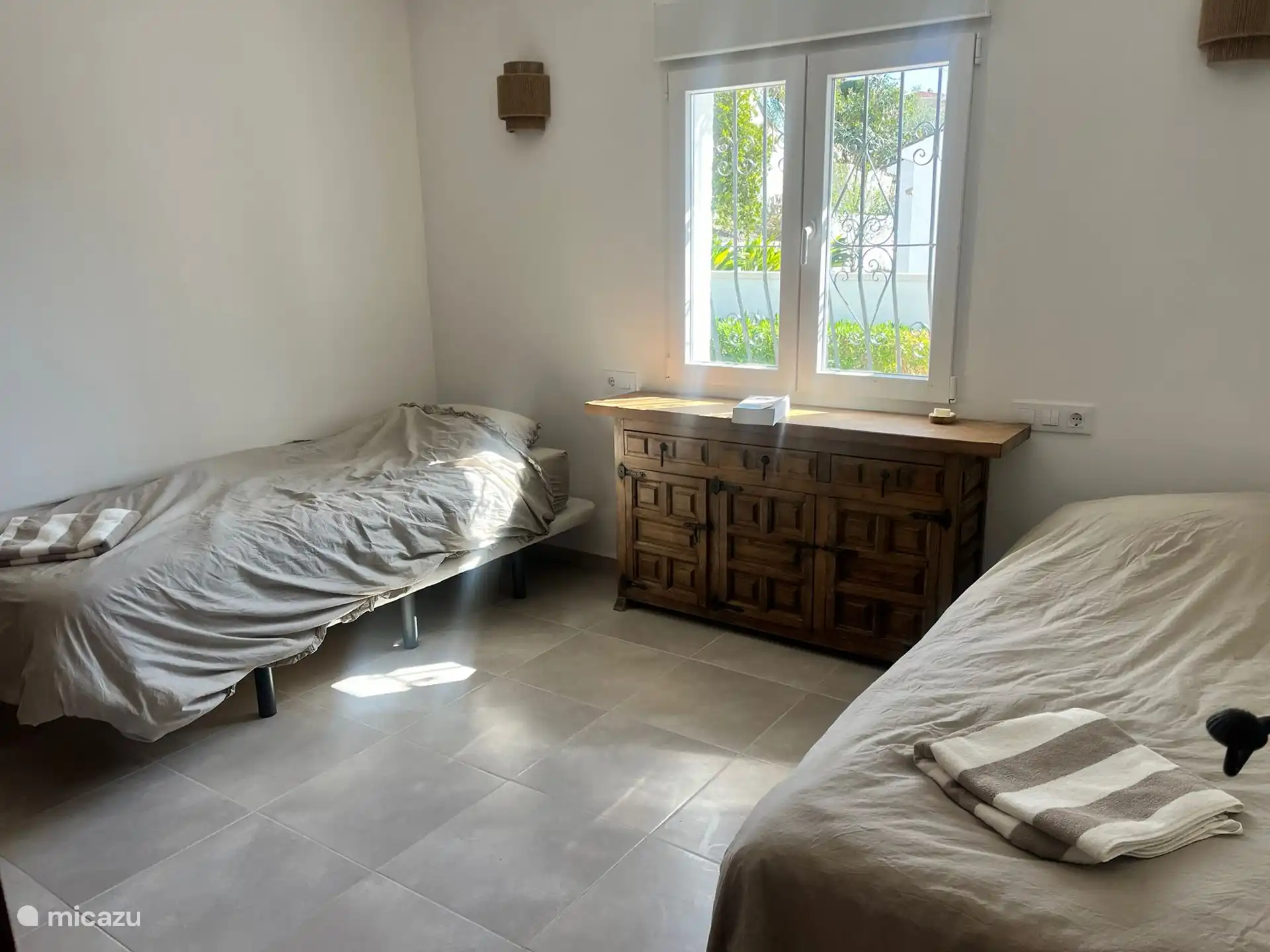 small bedroom of the top floor