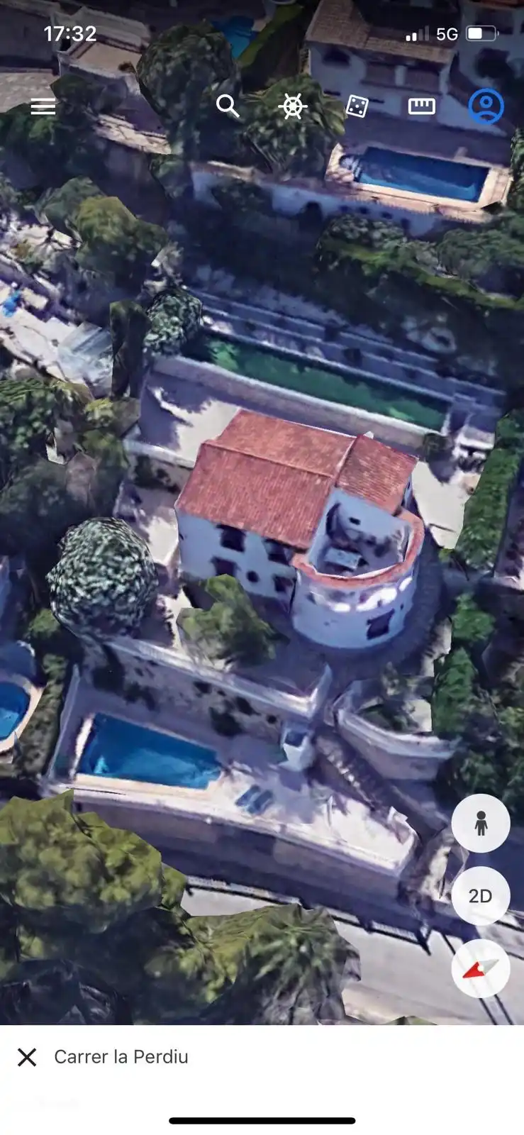 House seen from the top