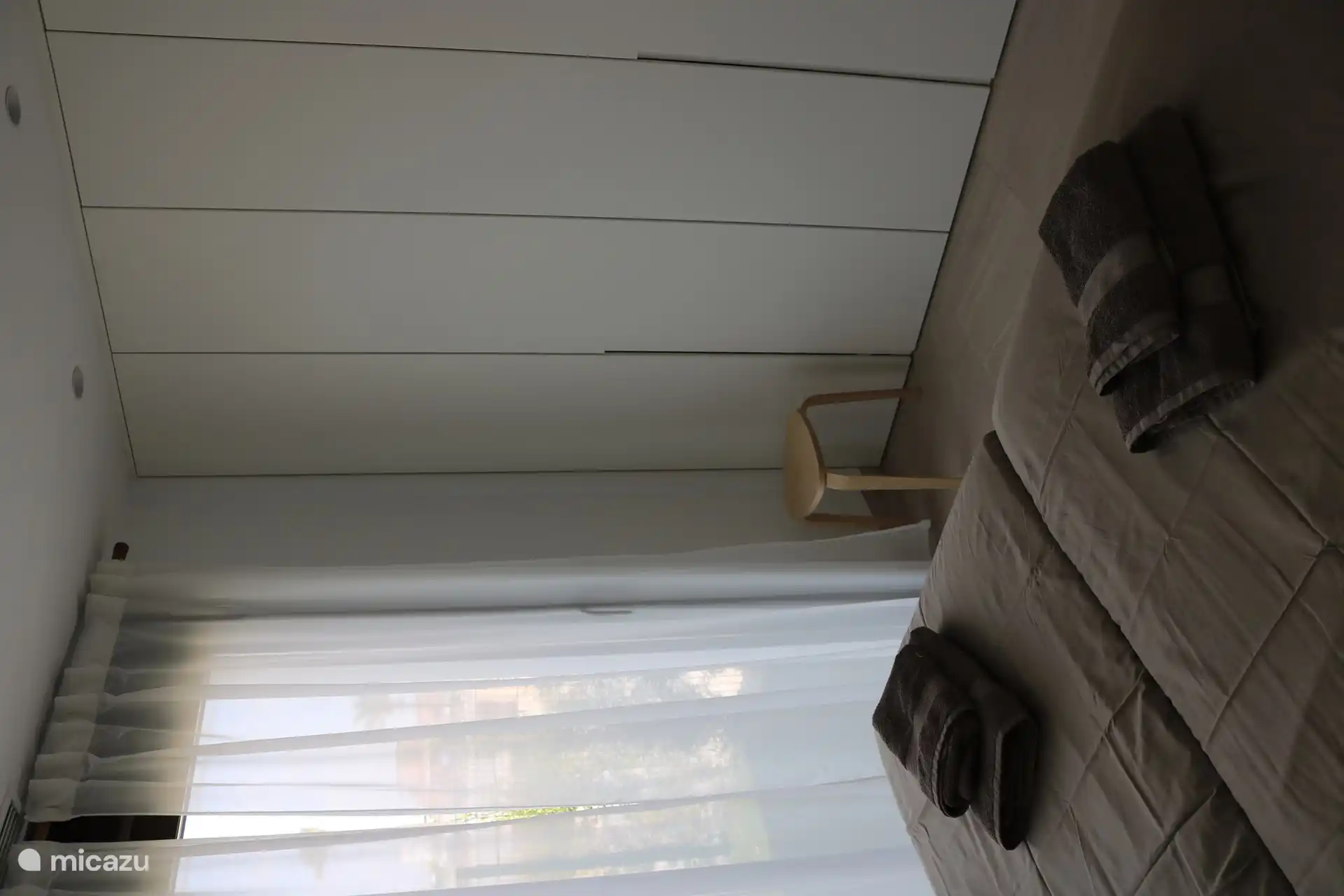 Each room has built-in wardrobes