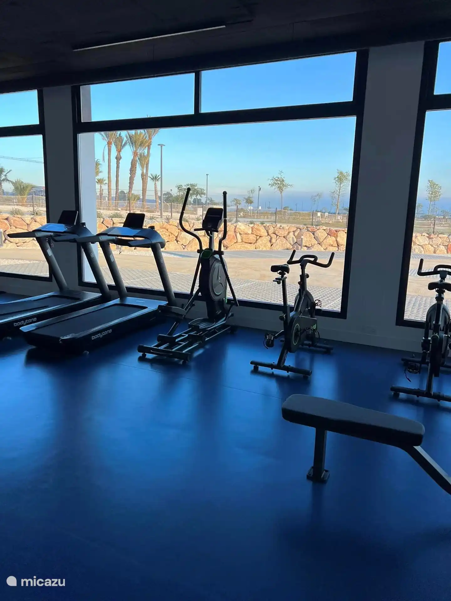 Gym only accessible to owners and guests of owners