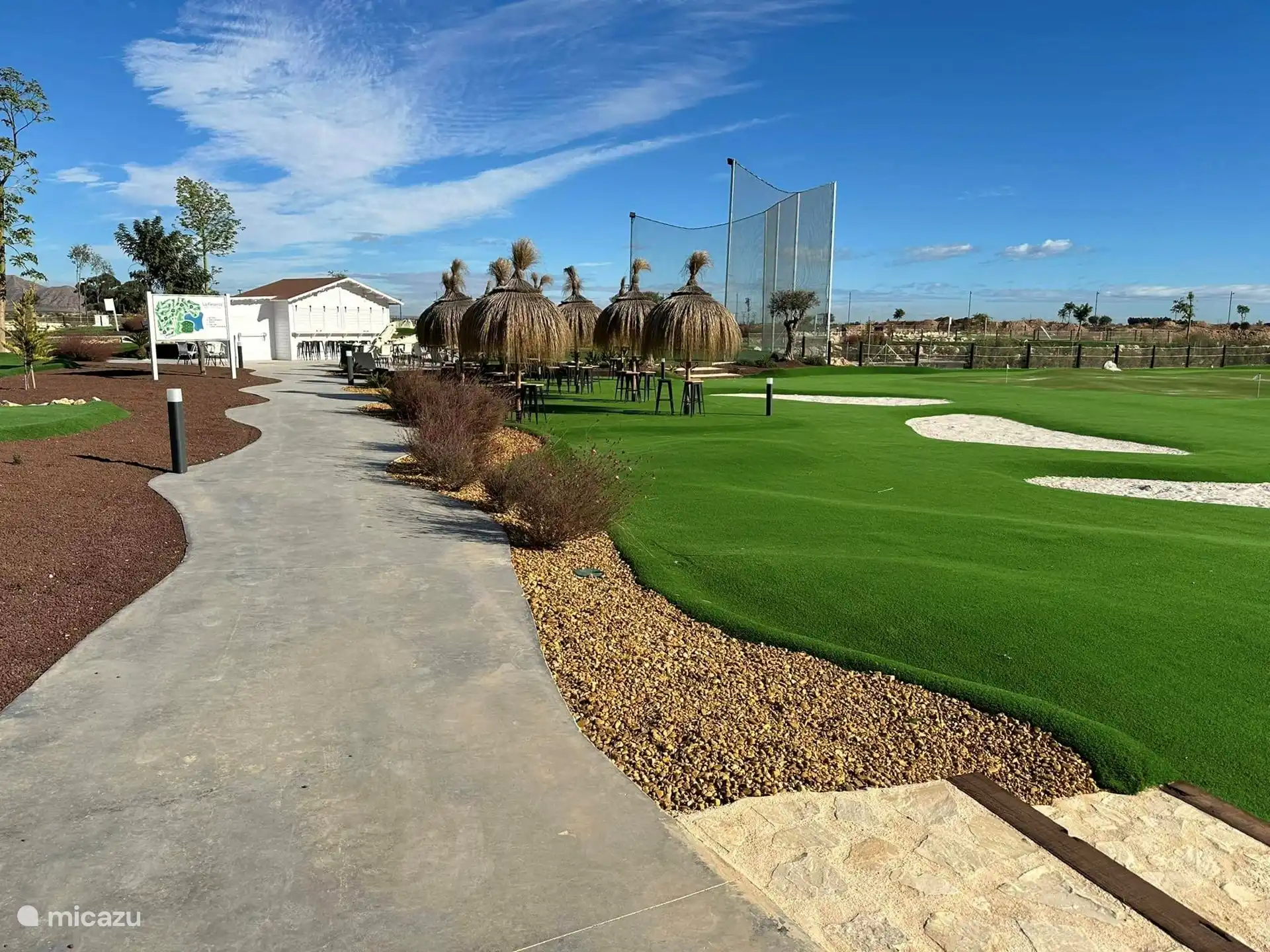 Mini golf in Santa Rosalia