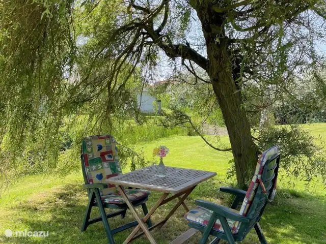 Perle de plage 329 | Pays-Bas, Hollande du Nord, Julianadorp aan Zee - bungalow Sièges confortables dans le jardin