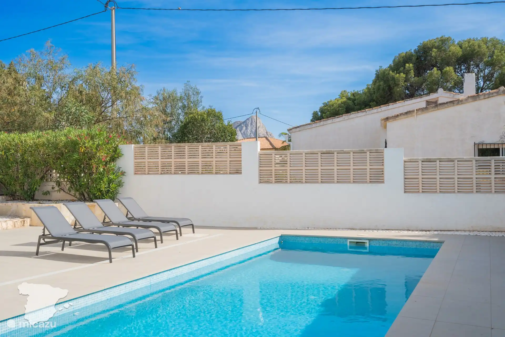 Private swimming pool