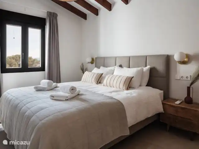 Villa Mi Novio con vista al mar  en España, Costa Blanca, Moraira - villa Dormitorio
