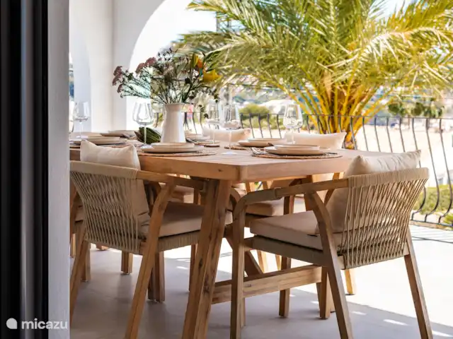Villa Mi Novio con vista al mar  en España, Costa Blanca, Moraira - villa Delicioso almuerzo al aire libre