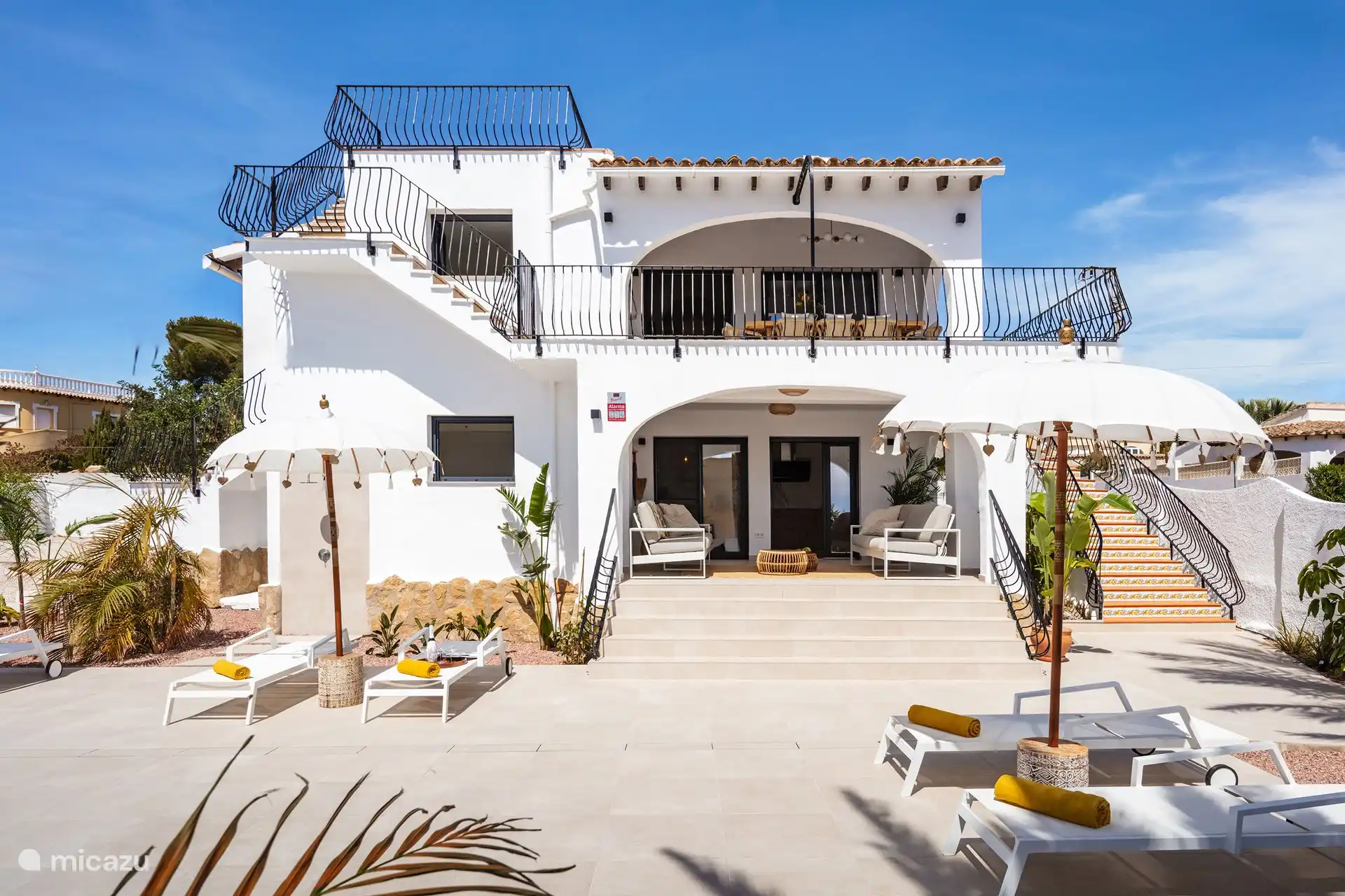 Villa Mi Novio hat zwei Etagen