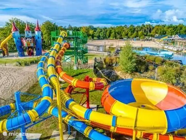Bungalow forestier Jelka | Pays-Bas, Overijssel, Rheezerveen - bungalow Fait partie du parc aquatique Capfun.
