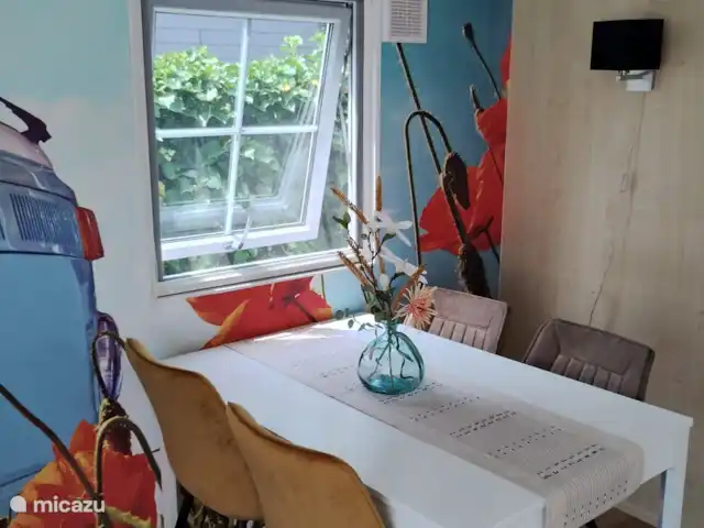 Location de Vacances Pays-Bas, Hollande méridionale, Goedereede, maison de vacances - Palais de Wil Une table à manger confortable