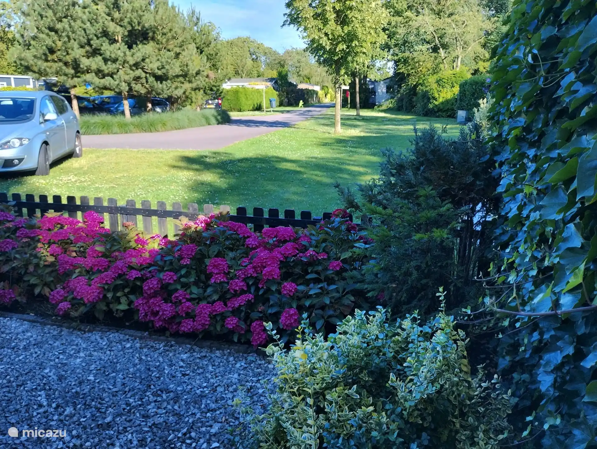 Der freie Blick vom Ferienhaus aus