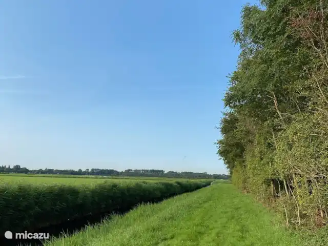 Location de Vacances Pays-Bas, Hollande méridionale, Goedereede, maison de vacances - Palais de Wil Bande verte le long du parc