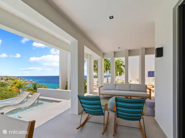 Station balnéaire de Blue Bay | Villa Bocazul 1 | Curaçao, Curaçao-Centre, Blue Bay - villa Joli coin salon