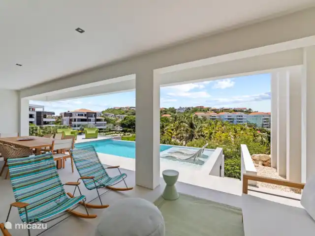 Station balnéaire de Blue Bay | Villa Bocazul 1 | Curaçao, Curaçao-Centre, Blue Bay - villa Joli coin salon