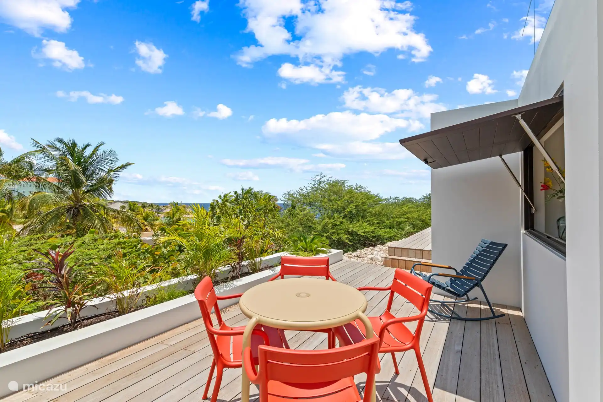 Entspannen Sie sich auf der Terrasse des Studios