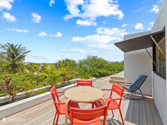 Station balnéaire de Blue Bay | Villa Bocazul 1 | Curaçao, Curaçao-Centre, Blue Bay - villa Détendez-vous sur la terrasse du studio