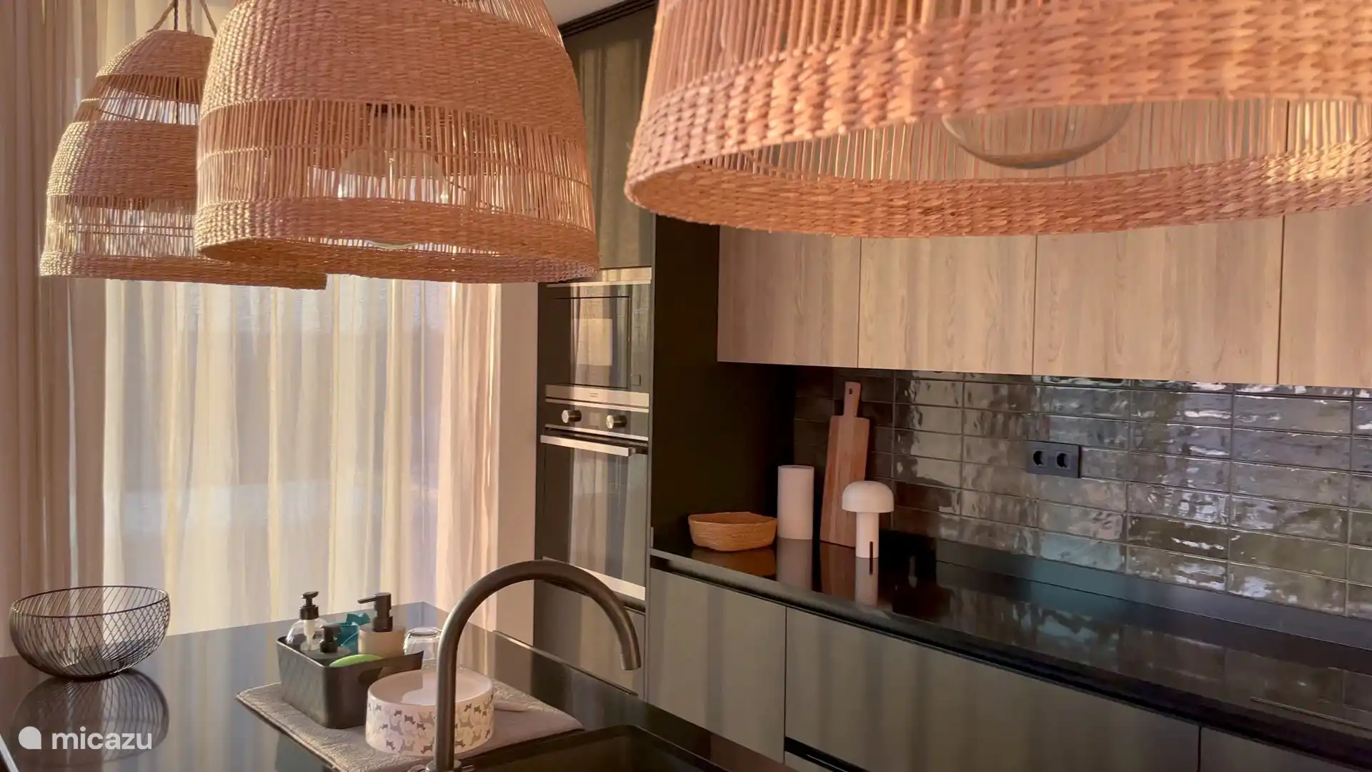 Offene Küche im Wohnzimmer