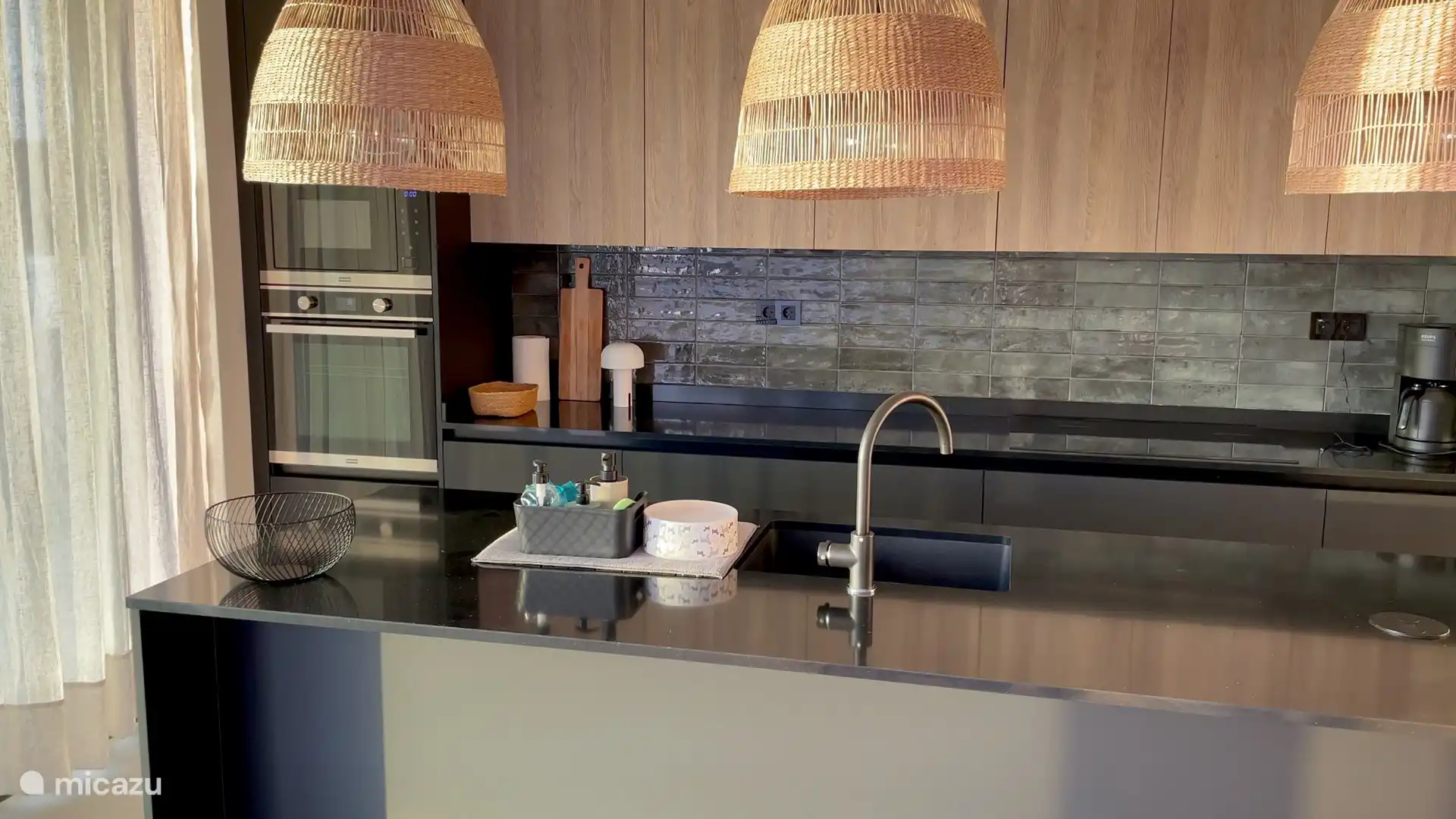 Offene Küche mit allem Komfort