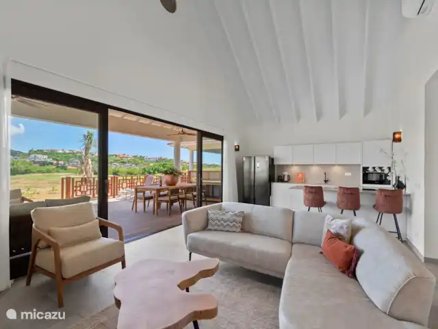 Villa Jazmyn19 @FrontRow Campo de golf en Curazao, Curazao Centro, Blue Bay - villa Salón