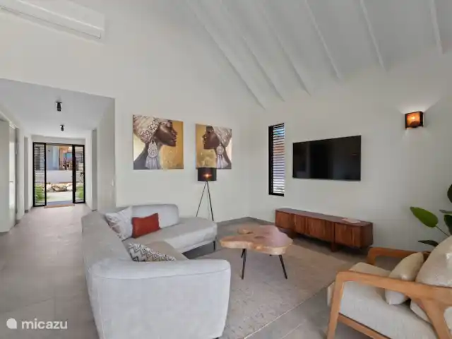 Villa Jazmyn19 @FrontRow Campo de golf en Curazao, Curazao Centro, Blue Bay - villa Salón