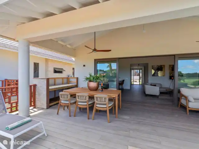 Villa Jazmyn19 @FrontRow Campo de golf en Curazao, Curazao Centro, Blue Bay - villa Terraza