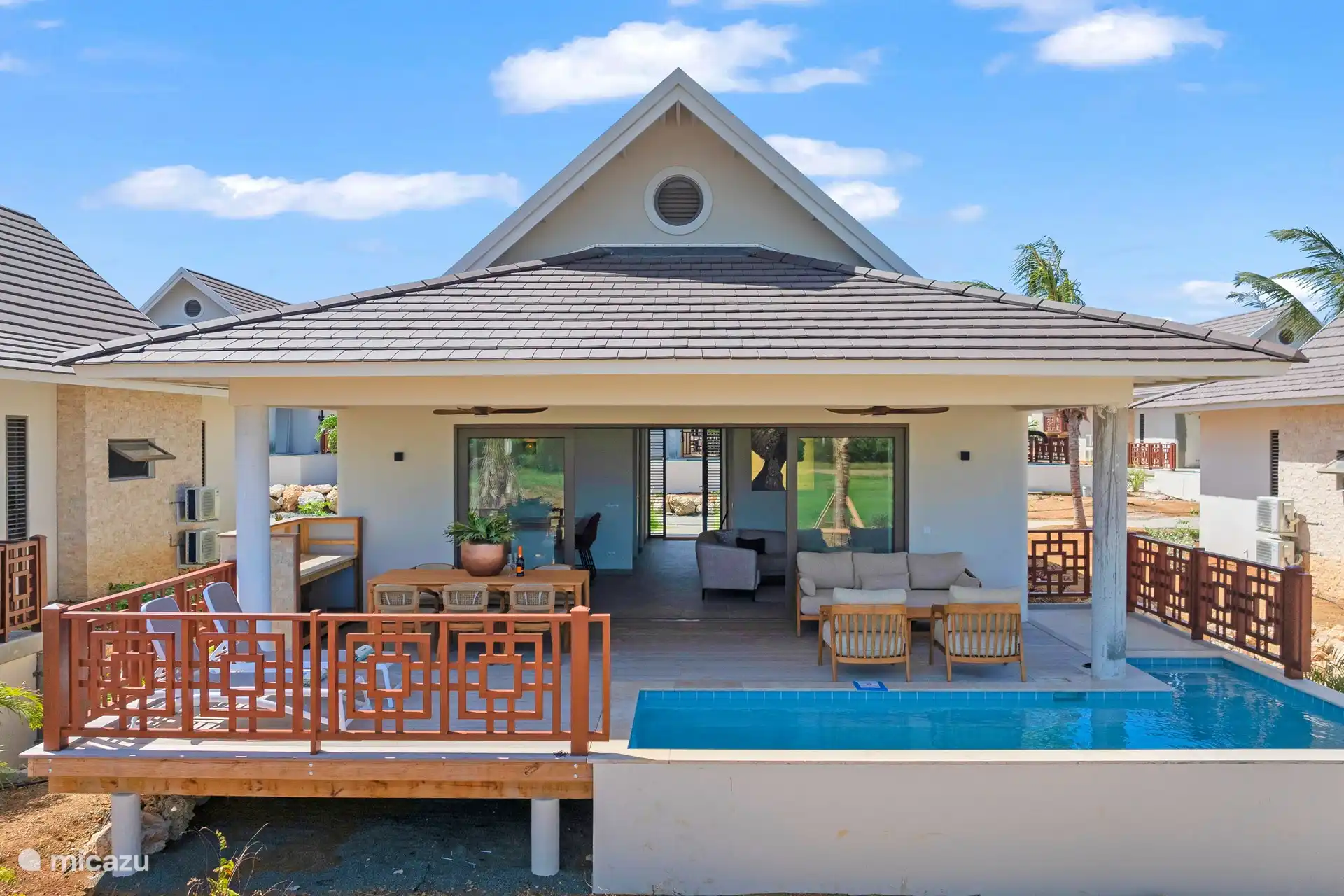 Villa Jazmyn19 @FrontRow Golfplatz in Curaçao, Curacao-Mitte, Blue Bay - Villa