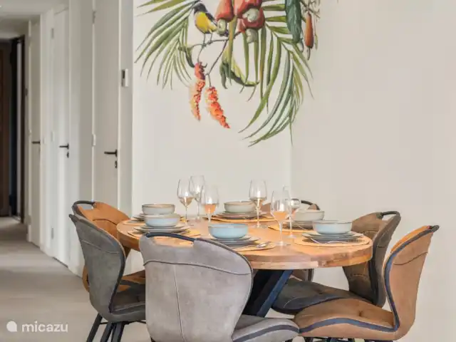 Le quai 5D, près de Handelskade, Punda | Curaçao, Curaçao-Centre, Willemstad - appartement Salle à manger à l’intérieur