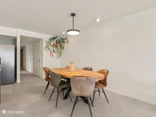 Le quai 5D, près de Handelskade, Punda | Curaçao, Curaçao-Centre, Willemstad - appartement Salle à manger à l’intérieur