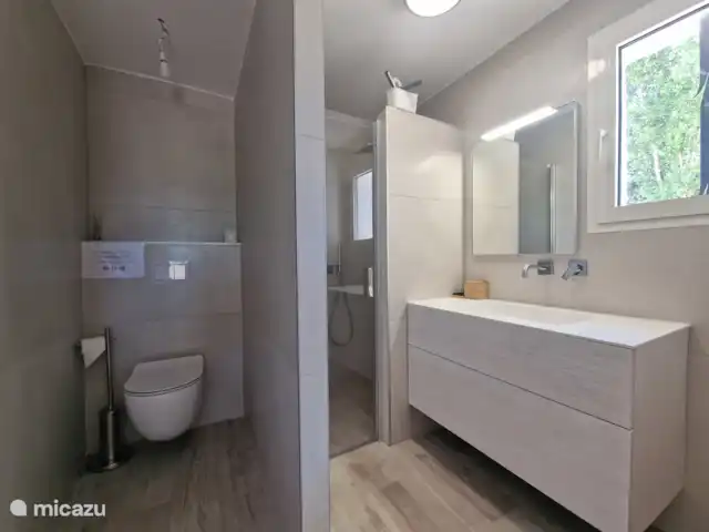 Villa la Luciole met uitzicht op zee huren in Frankrijk, Côte d´Azur, Les Issambres - villa Complete en moderne badkamer