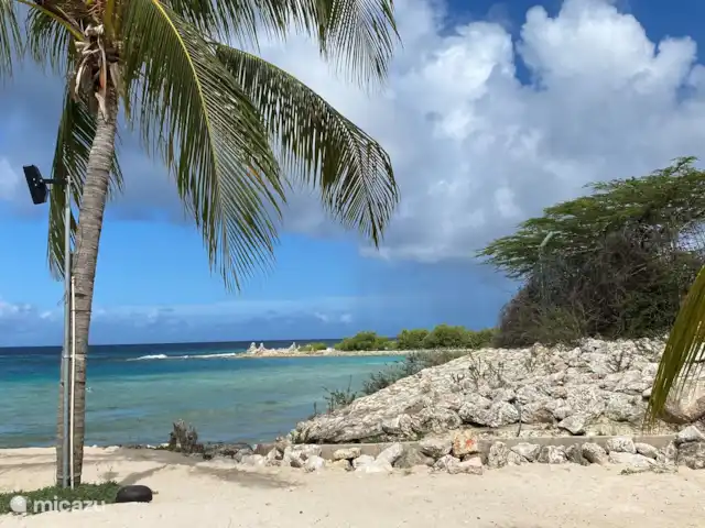 Location de Vacances Curaçao, Banda Ariba (est), Spaanse Water, appartement - Penthouse de luxe Casa Bon Vie Vue depuis la plage.
