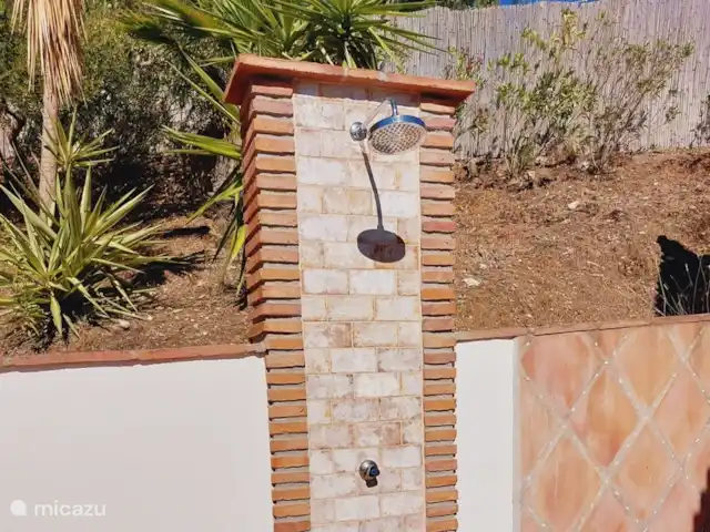Villa Cómpeta | Espagne, Andalousie, Cómpeta - villa Douche extérieure