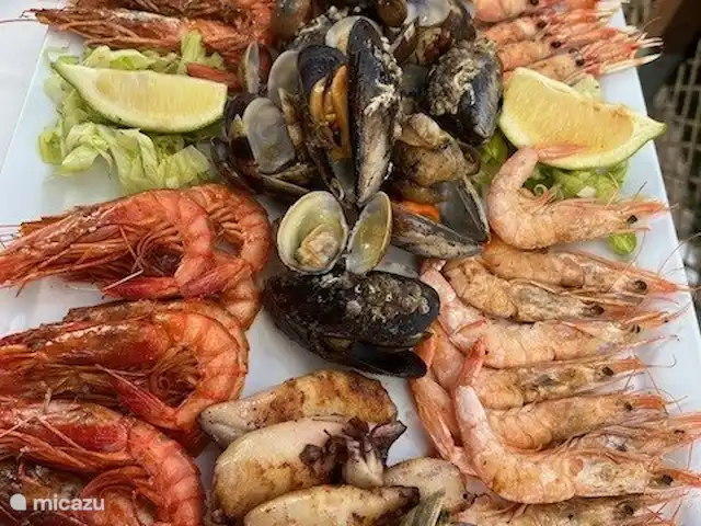Santiago Soleado Brisa Marítima Appart en España, Murcia, Santiago de la Ribera - apartamento Sabrosos platos de pescado