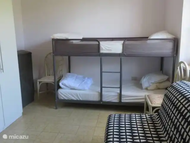 Maison de vacances Abruzzes + piscine | Italie, Abruzzes, Casalbordino - maison de vacances Chambre 3 avec 2 lits superposés ou un canapé-lit pour 2 personnes