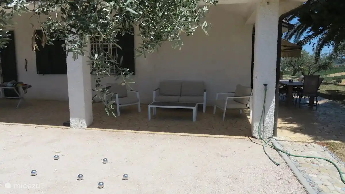 Gemütliche Lounge-Ecke