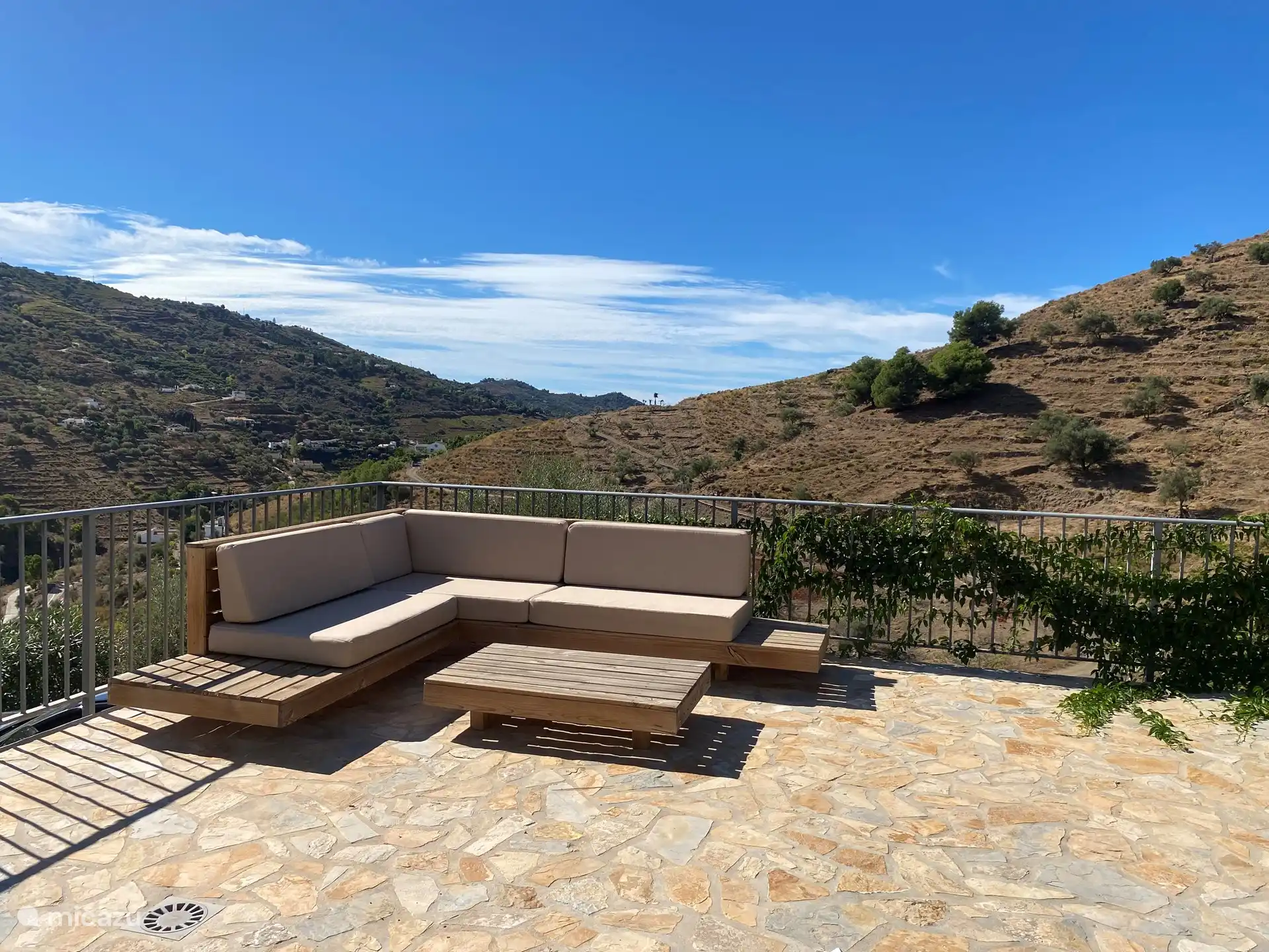 heerlijk loungen in het middagzonnetje