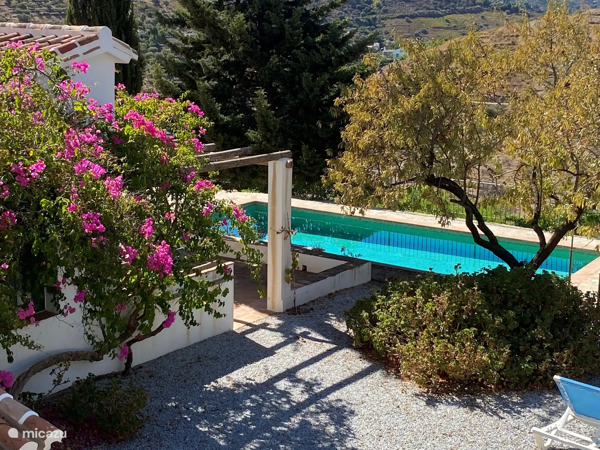 overzicht vanaf de trap