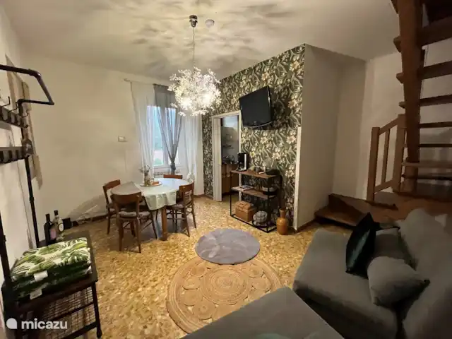 Benvenuti al lago en Italia, Lago de Como, Novate Mezzola - apartamento Salón