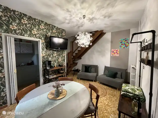 Benvenuti al lago en Italia, Lago de Como, Novate Mezzola - apartamento Salón