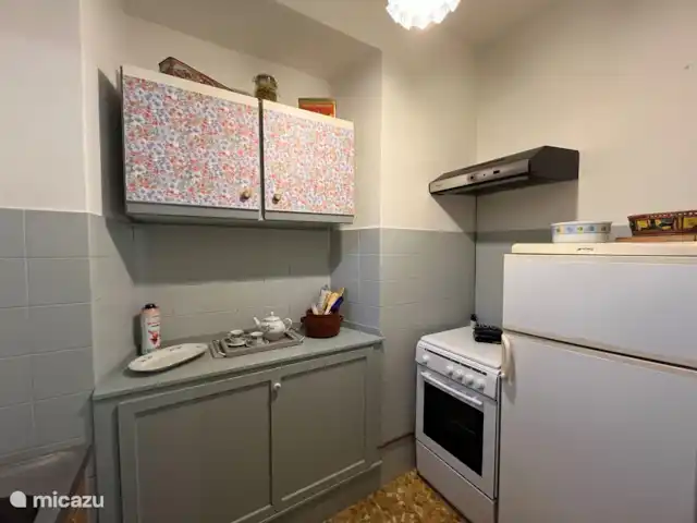 Benvenuti al lago en Italia, Lago de Como, Novate Mezzola - apartamento cocina