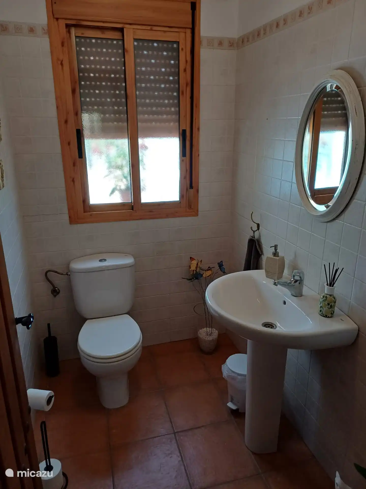 Extra toilet room with sink