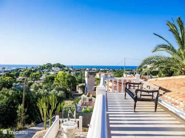 Villa Orquídea en España, Costa Blanca, Dénia - villa Vista de la ciudad, el puerto y el mar