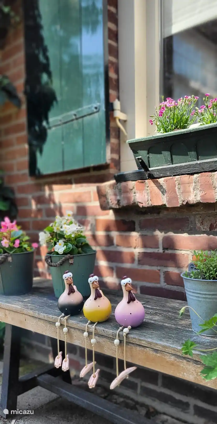 Attrayant à l’avant de la ferme