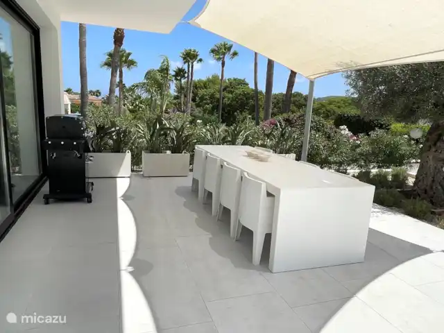 Villa Primavera | Espagne, Costa Blanca, Jávea - villa Grande table à manger extérieure avec BBQ
