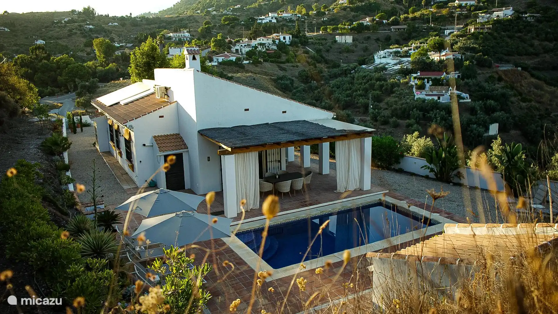 Stedentrip, Spanje, Andalusië, Cómpeta, villa Casa Calmante