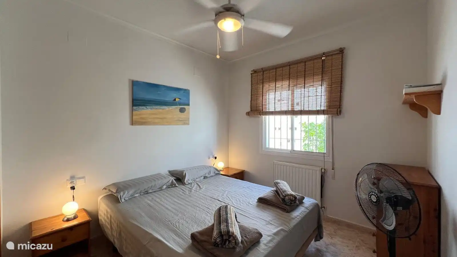 Schlafzimmer 2 mit neuer Klimaanlage Aug 2024