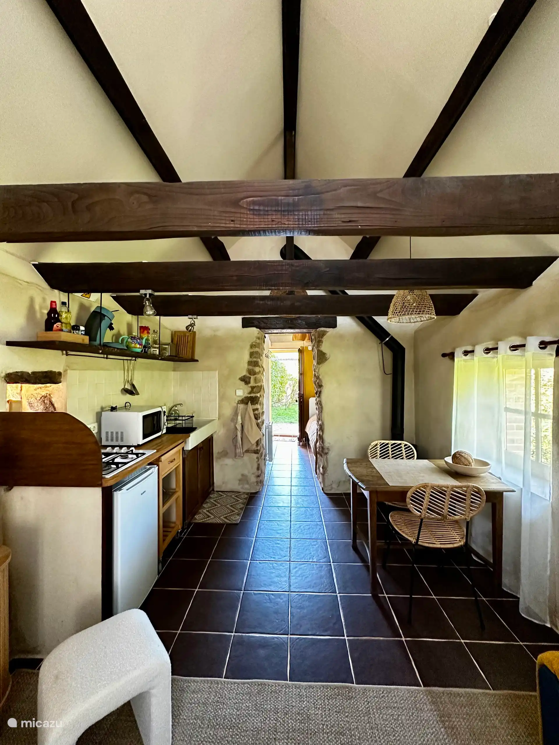 Küche und Essbereich