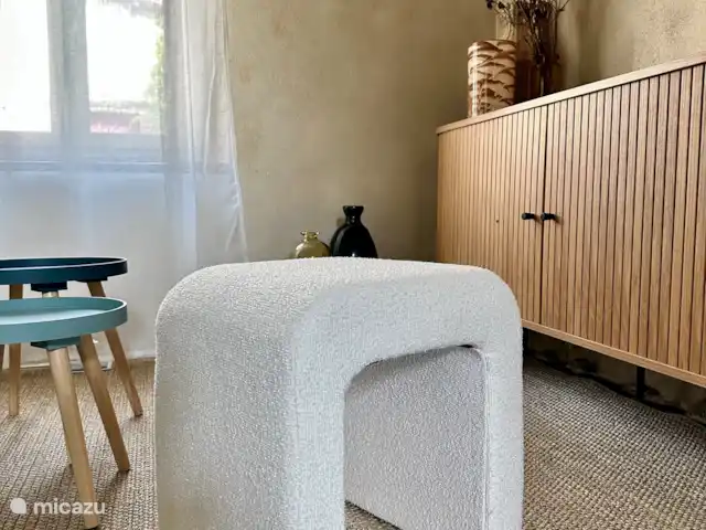 casa pequeña  en Francia, Alta Viena, Château-Chervix – El horno de pan - Tiny house Salón