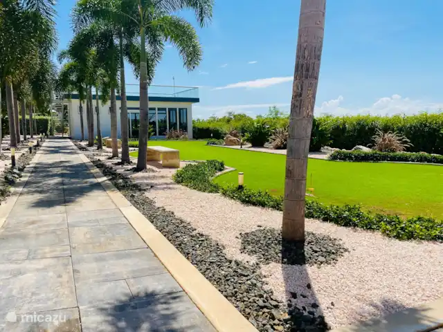 Location de Vacances Curaçao, Curaçao-Centre, Willemstad, appartement - Magna Vista : climatisation complète, piscine, salle de sport Jardin et salle de fitness (salle de sport)