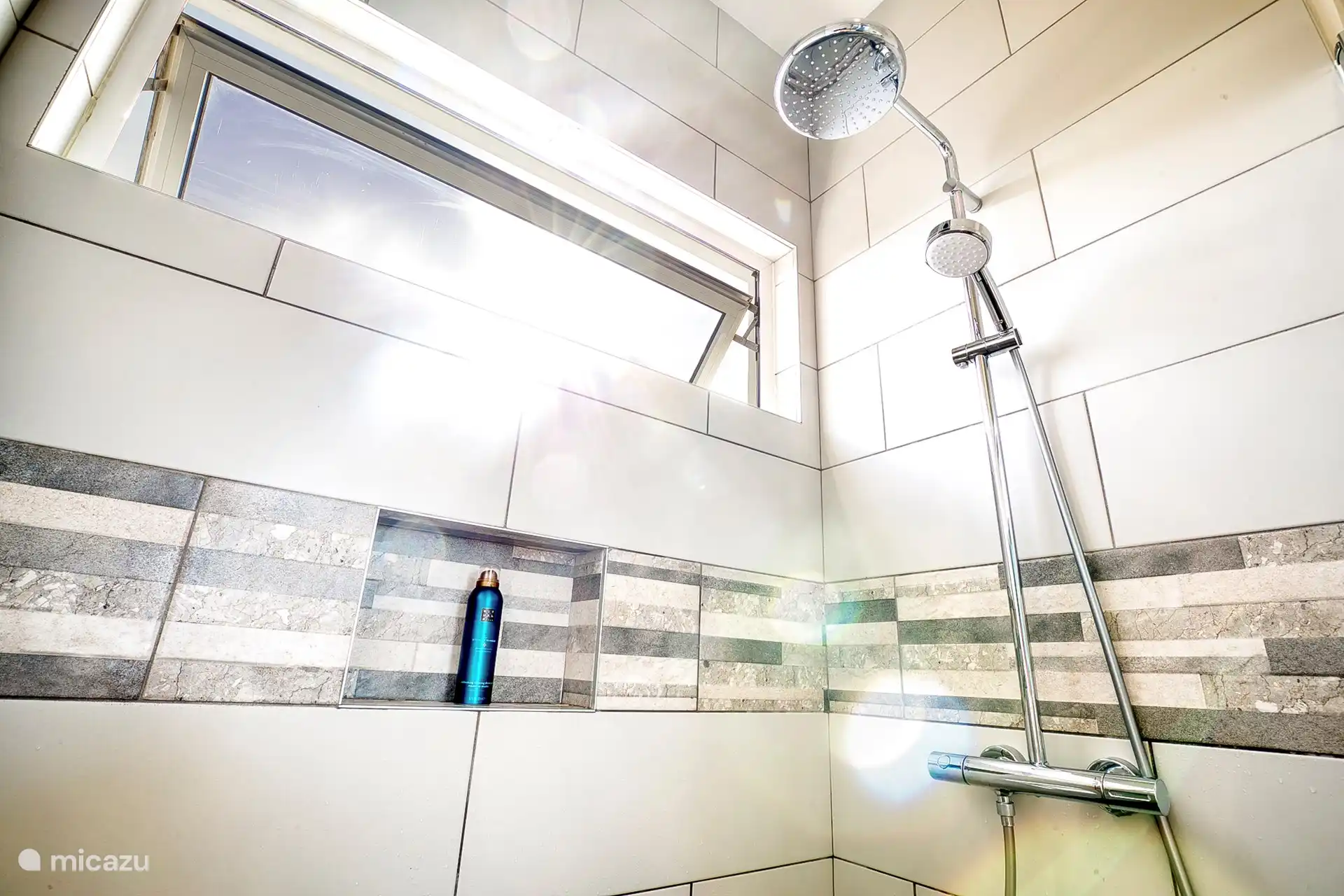 Shower next to second bedroom