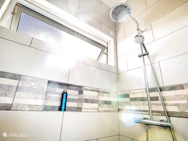 Location de Vacances Curaçao, Curaçao-Centre, Willemstad, appartement - Magna Vista : climatisation complète, piscine, salle de sport Douche à côté de la deuxième chambre